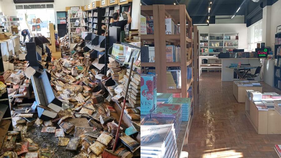 Livraria Santos: maio de 2024 x outubro de 2024 | © Livraria Santos Livraria Santos: maio de 2024 x outubro de 2024 | © Livraria Santos
