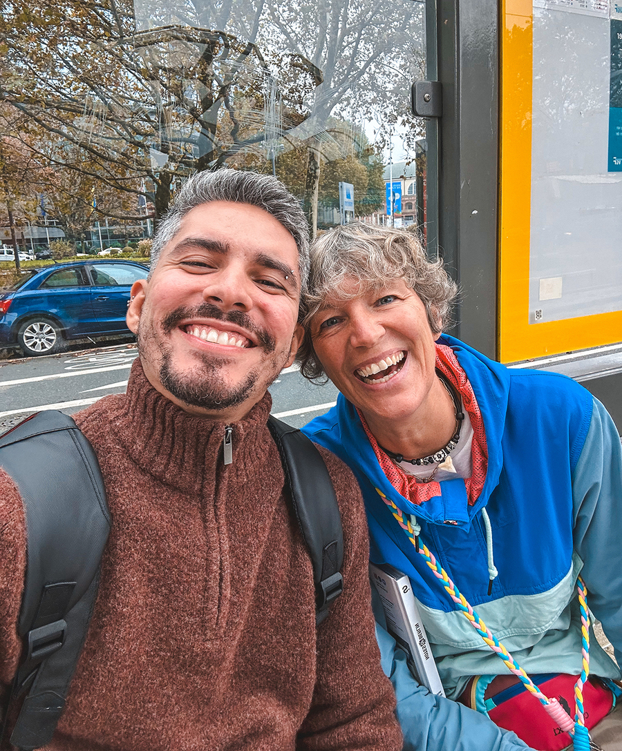 Eu e Fee Poppins | © Pedro Rhuas Eu e Fee Poppins | © Pedro Rhuas