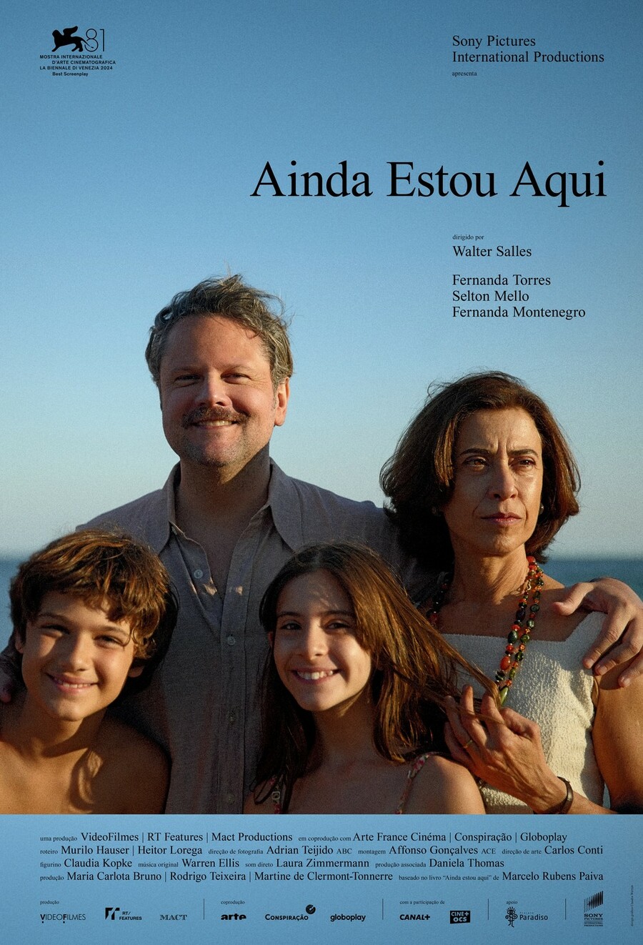 Cartaz de 'Ainda estou aqui' | © Divulgação Cartaz de 'Ainda estou aqui' | © Divulgação