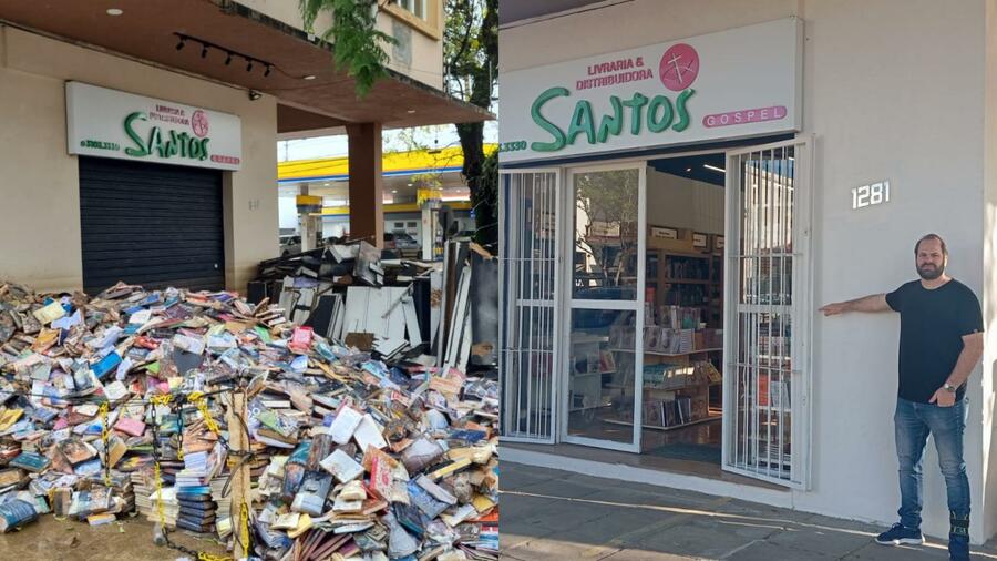 Livraria Santos: maio de 2024 x outubro de 2024 | © Livraria Santos Livraria Santos: maio de 2024 x outubro de 2024 | © Livraria Santos