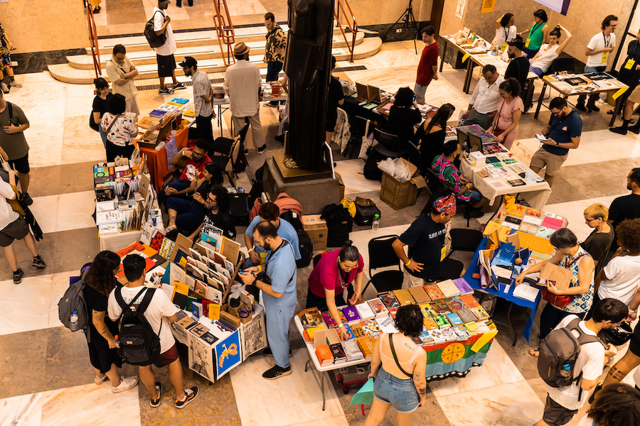 Feira Miolo(s) na Biblioteca Mário de Andrade: perfil internacional | © Clara Dias/Lote 42