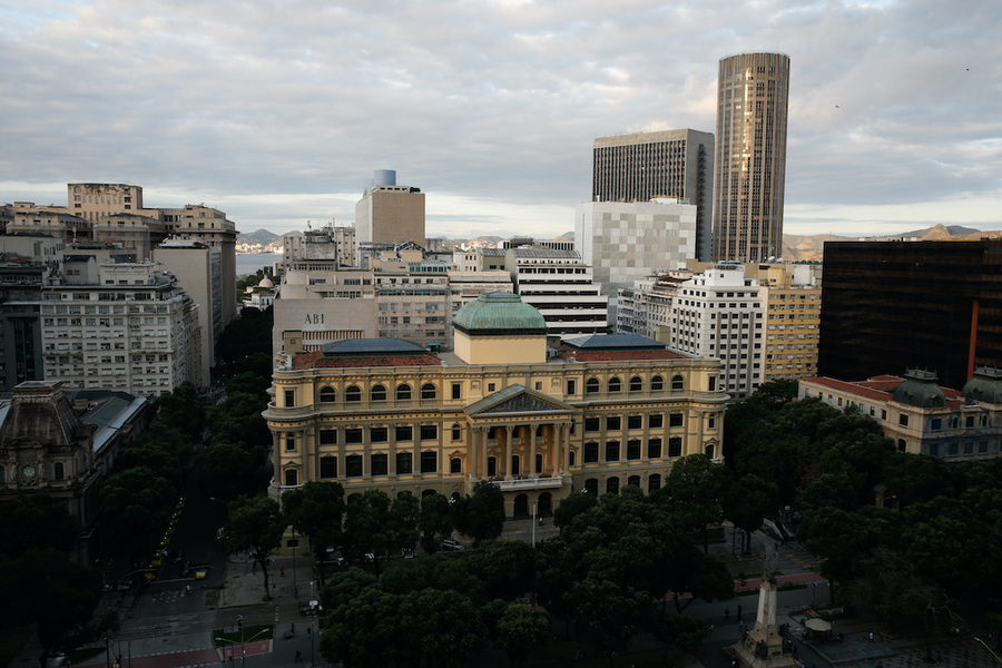 Biblioteca Nacional, no centro do Rio | © Fernando Frazão/Agência Brasil