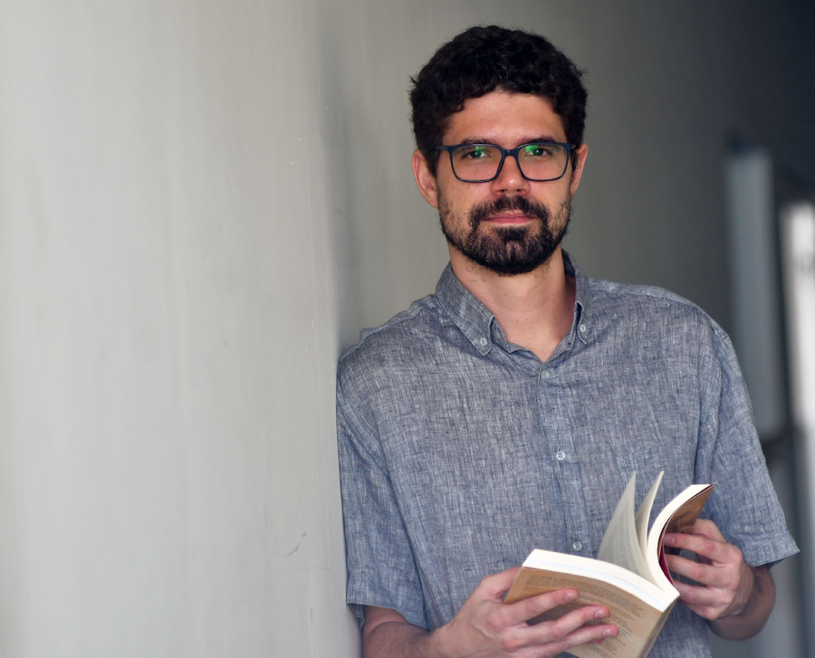 Diogo Guedes, editor da Cepe | © Leopoldo Conrado Nunes