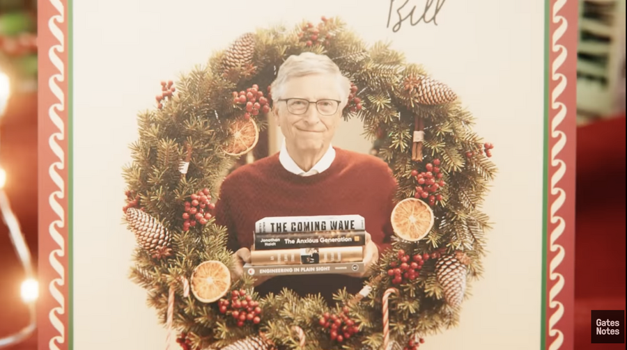 Bill Gates | &copy; Vídeo GatesNotes