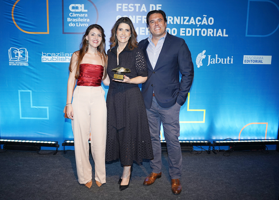 Ana Claudia Paiva, Karine Pansa e Luiz Alvaro | © CBL Ana Claudia Paiva, Karine Pansa e Luiz Alvaro | © CBL