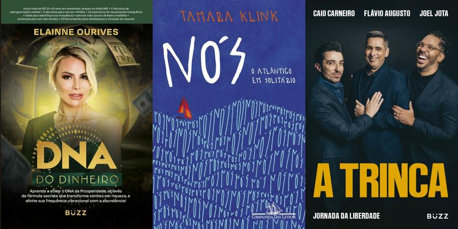 Novidades da semana na Lista de Mais Vendidos do PublishNews