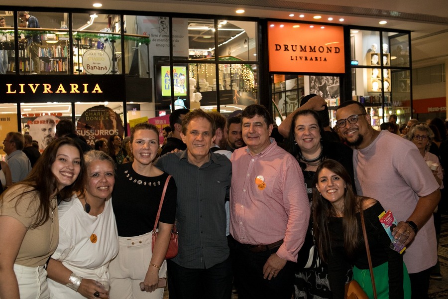 Equipe da Câmara Brasileira do Livro (CBL) no Happy Hour | © Marcela Thomazzoni Equipe da Câmara Brasileira do Livro (CBL) no Happy Hour | © Marcela Thomazzoni