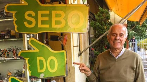 Messias Antonio Coelho abriu o Sebo no centro de São Paulo em 1969 | © Reprodução