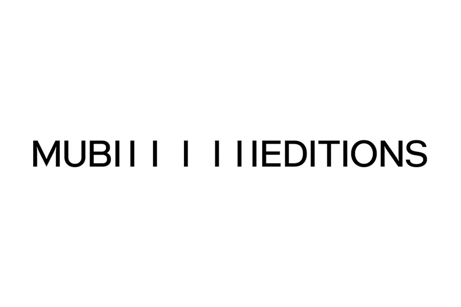 Logo da Mubi Editions | © Mubi Logo da Mubi Editions | © Mubi