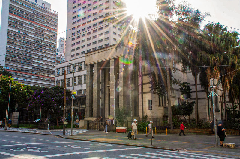 Fachada da Biblioteca Mário de Andrade | © Divulgação