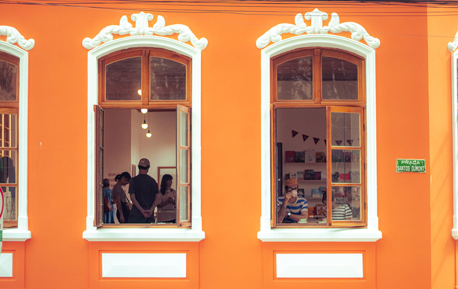 Livraria Telaranha | © João Vitor Soares