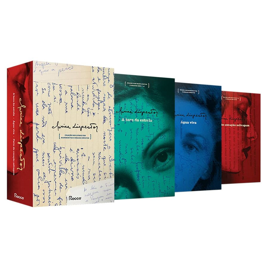 Box lançado pela Rocco que contém manuscristos de Clarice Lispector | © Divulgação Box lançado pela Rocco que contém manuscristos de Clarice Lispector | © Divulgação