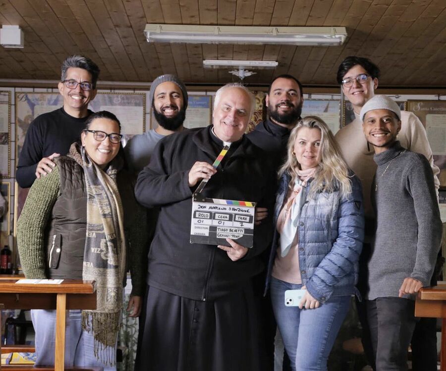 Foto do set de São Miguel Arcanjo – Santuário de Batalha