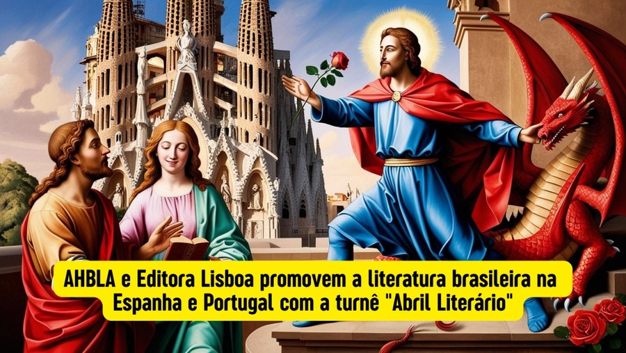 Editora Lisboa marcará presença na Festa de Saint Jordi em Barcelona ESP | © Editora Lisboa