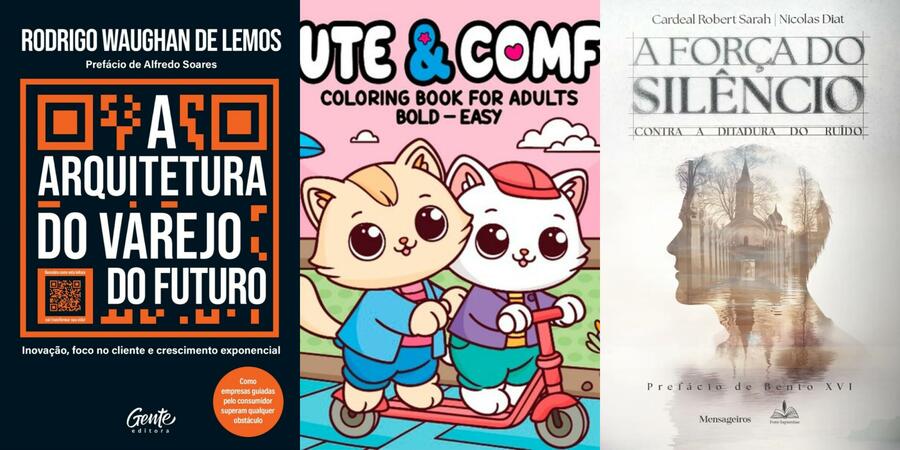 Novidades da semana na Lista de Mais Vendidos do PublishNews