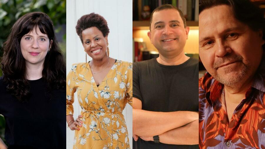 Clarice Freire, Cristiane Sobral, Henrique Rodrigues e Marcelino Freire | © Divulgação