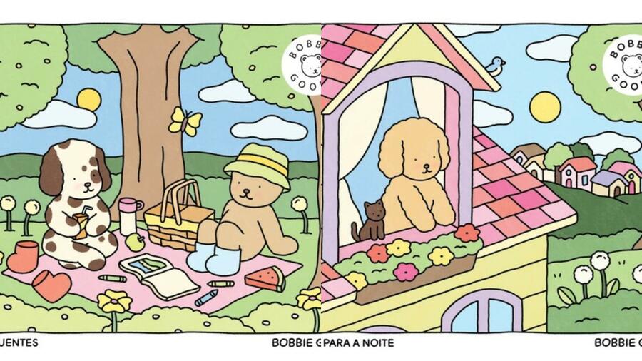 'Bobbie Goods': no total, esses e outros livros de colorir já venderam mais de 150 mil exemplares em cerca de 90 dias | © Divulgação 'Bobbie Goods': no total, esses e outros livros de colorir já venderam mais de 150 mil exemplares em cerca de 90 dias | © Divulgação