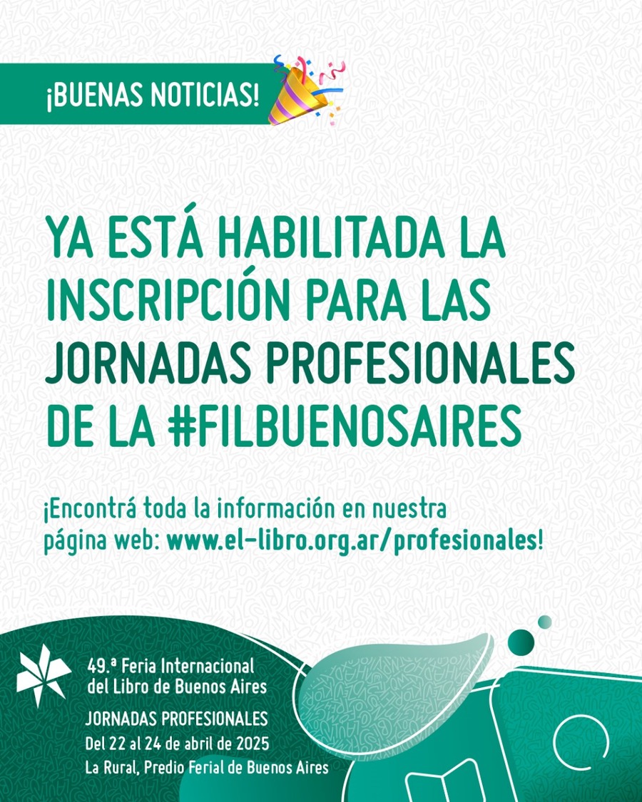 Inscrições abertas para as Jornadas Profissionais em Buenos Aires | © Filba Inscrições abertas para as Jornadas Profissionais em Buenos Aires | © Filba