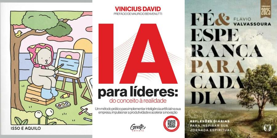 Novidades da semana na Lista de Mais Vendidos do PublishNews Novidades da semana na Lista de Mais Vendidos do PublishNews