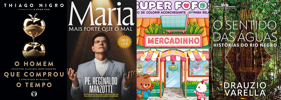 Lista Nielsen PublishNews tem estreia do primeiro livro de colorir na apuração