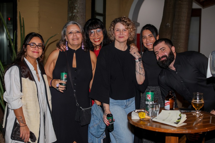 Anna Luiza Cardoso, Cassia Carrenho, Mariana Rolier, Cynthia Müller, Priscilla Dolariano e Geraldo Gonçalves | © Francio de Holanda / PublishNews