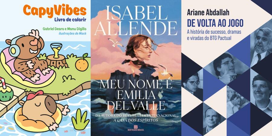Novidades da semana na Lista de Mais Vendidos do PublishNews Novidades da semana na Lista de Mais Vendidos do PublishNews
