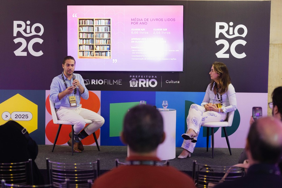 Rio2C teve painel sobre Rio Capital Mundial do Livro | © Rio2C Rio2C teve painel sobre Rio Capital Mundial do Livro | © Rio2C