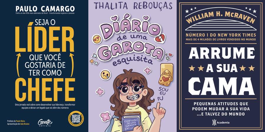 Novidades da semana na Lista de Mais Vendidos do PublishNews Novidades da semana na Lista de Mais Vendidos do PublishNews