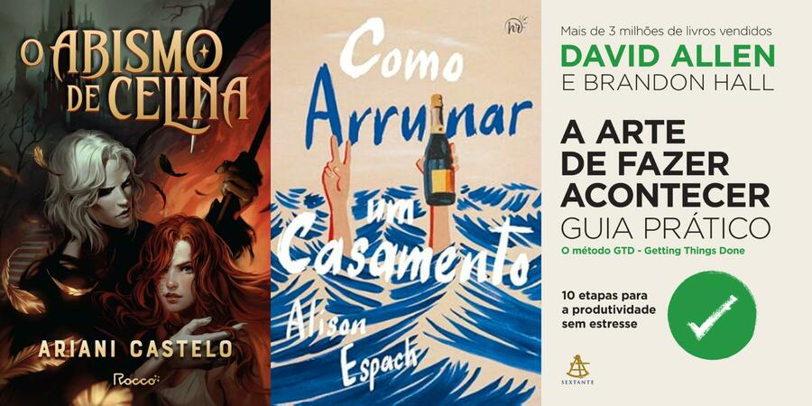 Novidades da semana na Lista de Mais Vendidos do PublishNews Novidades da semana na Lista de Mais Vendidos do PublishNews
