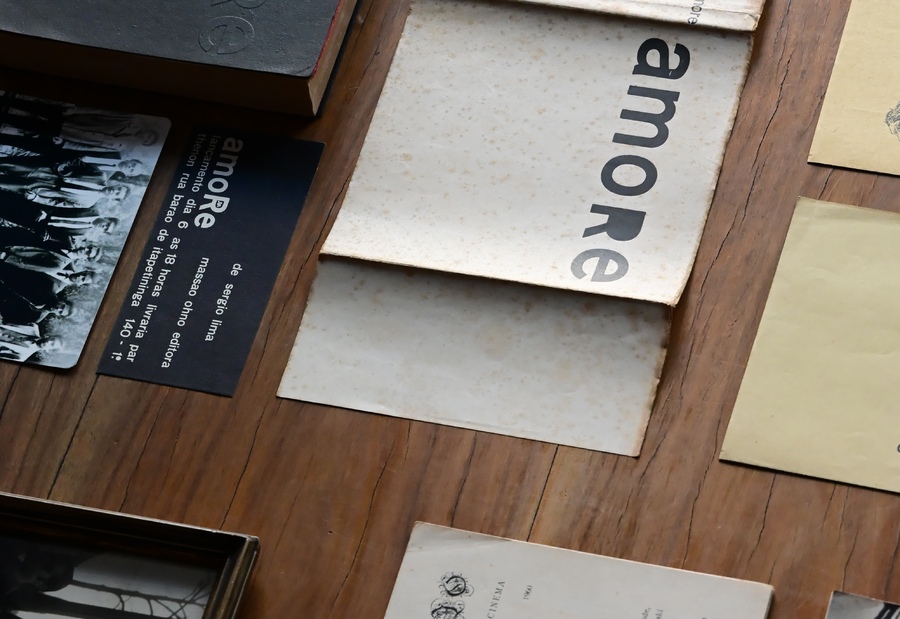 Exposição 'Correia de Transmissão: Bibliografia de Sergio Lima' | © Divulgação Exposição 'Correia de Transmissão: Bibliografia de Sergio Lima' | © Divulgação