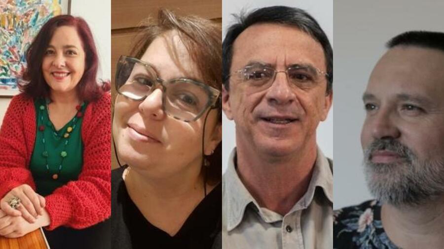 Susana Ventura, Vanessa Balula, João Bosco, Antônio Schimeneck | © Divulgação / AEILIJ