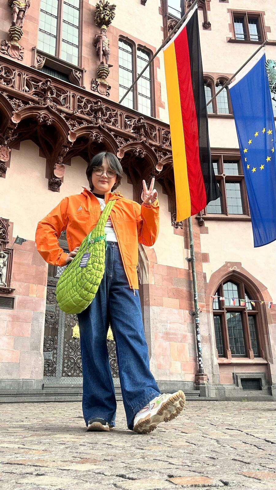Vencedora do Jovens Talentos em Frankfurt, em 2024 © Ing Lee