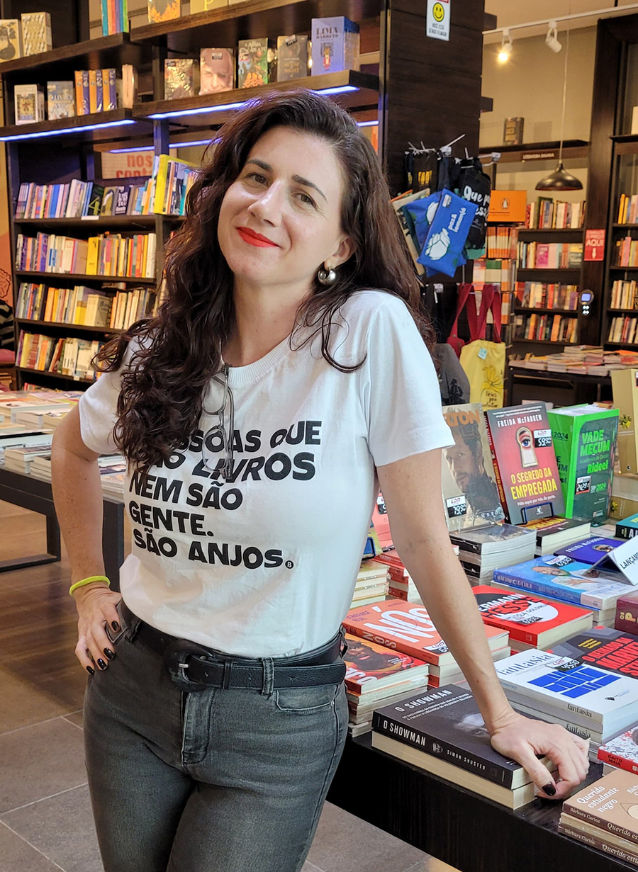 Luana Maldonado está à frente da área de eventos da livraria baiana | © Acervo Pessoal Luana Maldonado está à frente da área de eventos da livraria baiana | © Acervo Pessoal