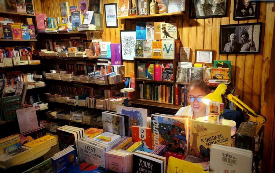 Livraria Na Nuvem é uma das participantes do Arena da Palavra | © Renata Costa / Divulgação Livraria Na Nuvem é uma das participantes do Arena da Palavra | © Renata Costa / Divulgação