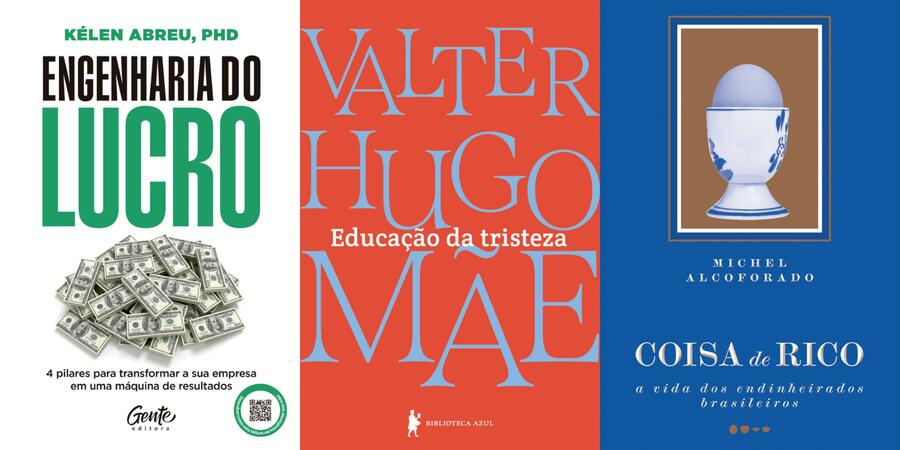 Novidades da semana na Lista de Mais Vendidos do PublishNews