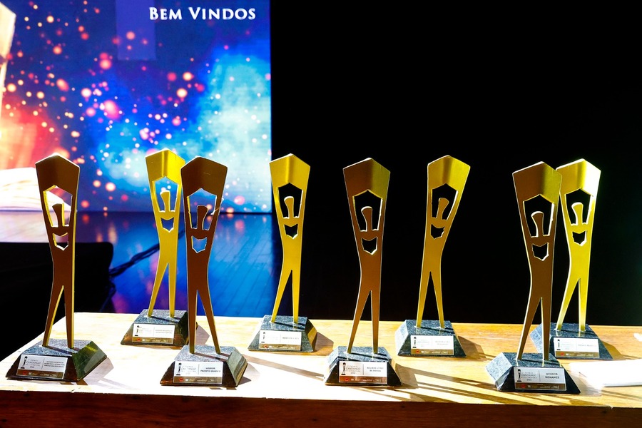 Troféu que será entregue ao vencedores © Arquivo do Instituto Casa de Autores Troféu que será entregue ao vencedores © Arquivo do Instituto Casa de Autores