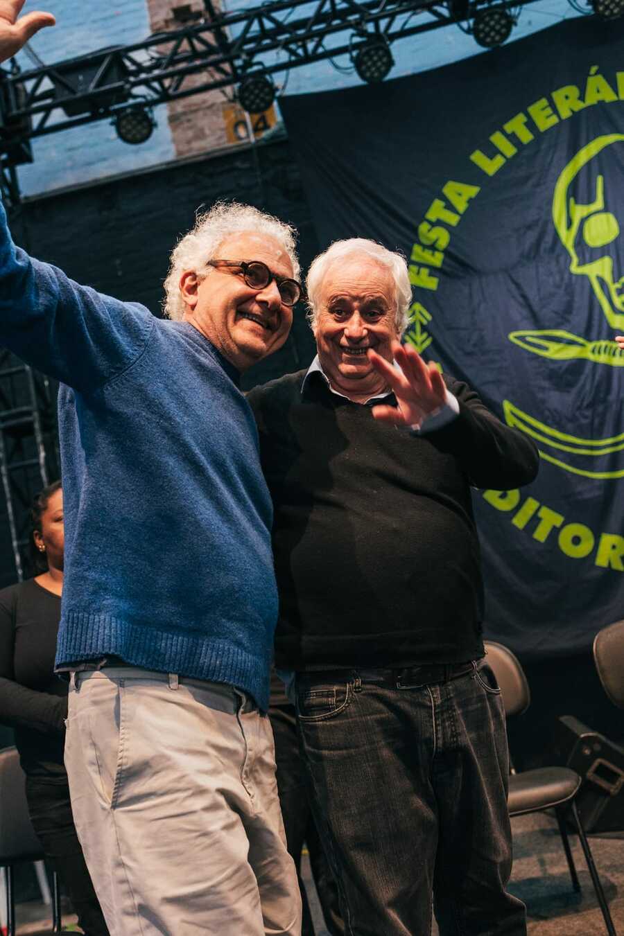 Milton Hatoum e Ilan Pappe na Flipei © | Pedro Ivo
