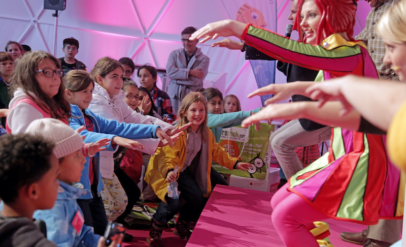 Programação da Frankfurt Kids: profissional e familiar | © Alexander Heimann / Feira do Livro de Frankfurt