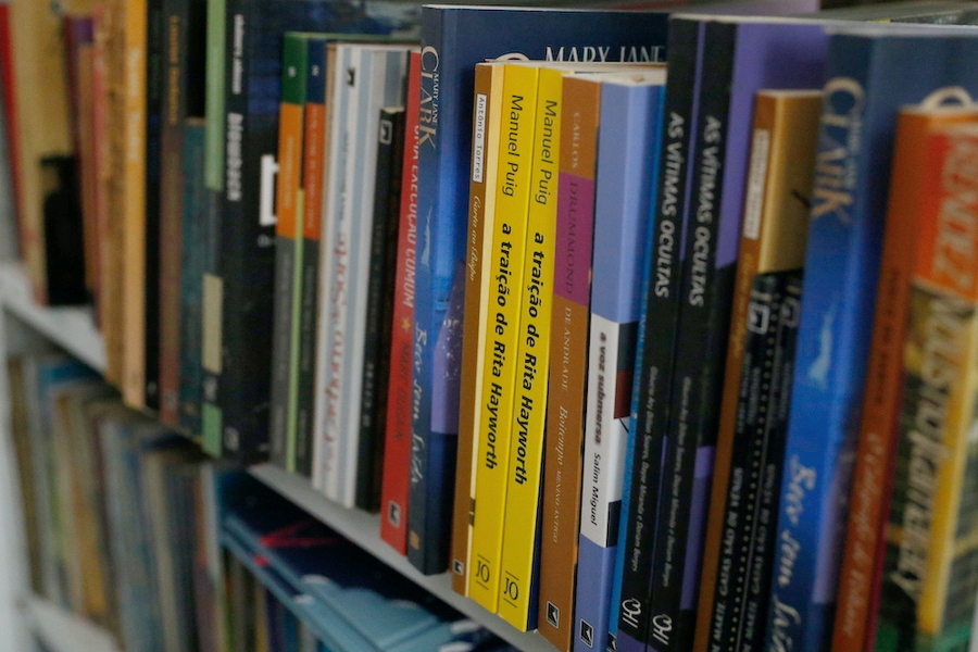 Prateleira de biblioteca © Fernando Frazão / Agência Brasil