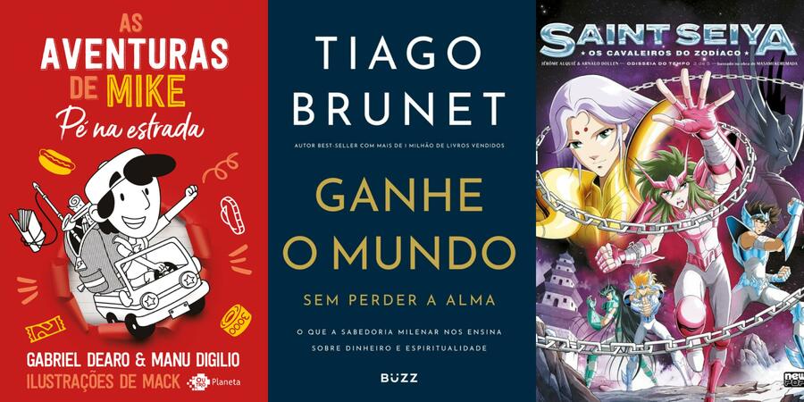 Destaques da semana na Lista Nielsen-PublishNews de Mais Vendidos | © Divulgação