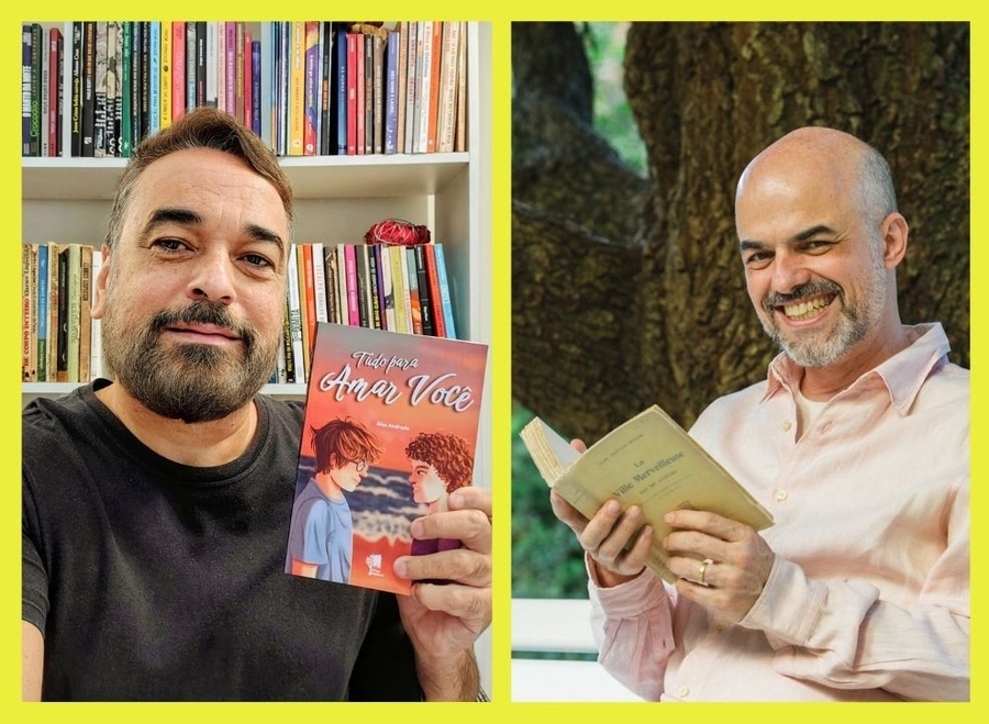 Os autores Alex Andrade e Rafael Sento Sé © Selfie e Monica Ramalho