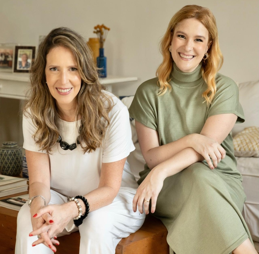 Rosana Caiado e Fernanda Mello © Divulgação Rosana Caiado e Fernanda Mello © Divulgação