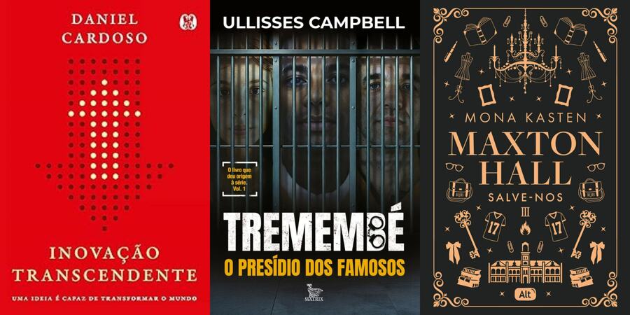 Novidades da semana na Lista Nielsen-PublishNews de Mais Vendidos | © Divulgação