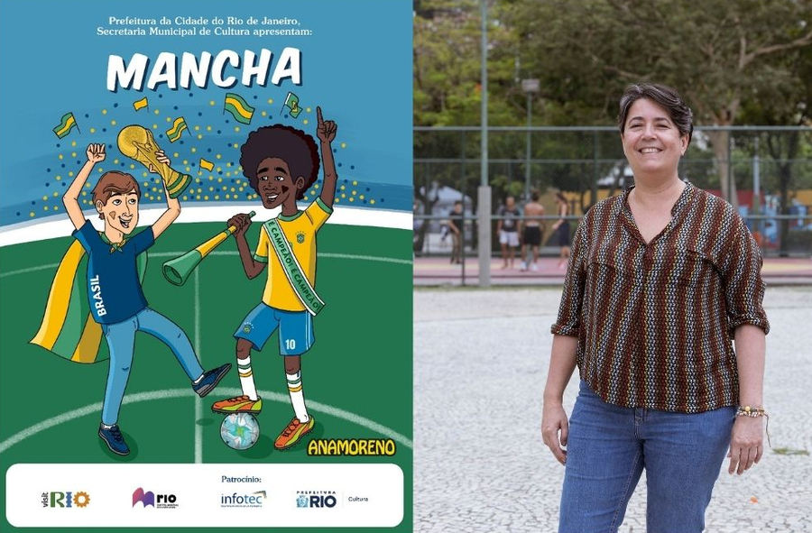 Livro e Ana Moreno © Divulgação Livro e Ana Moreno © Divulgação