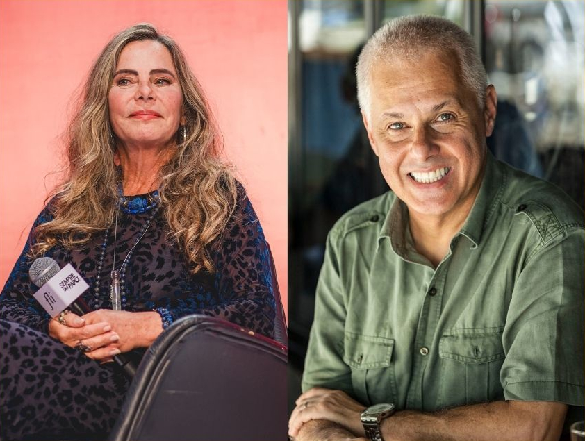 Bruna Lombardi e Aydano André Motta © Divulgação