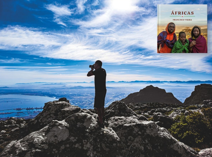 Francisco Vieira e capa do livro © Divulgação