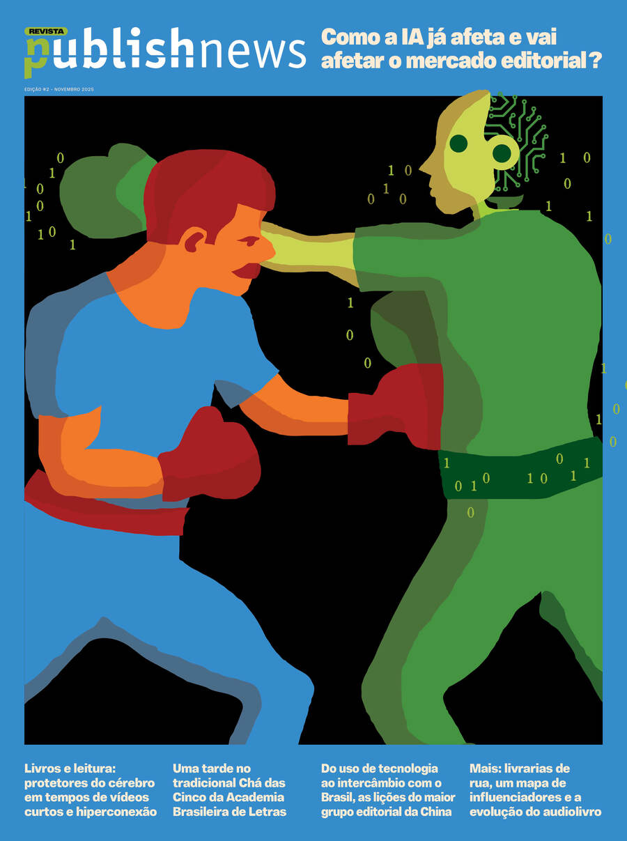 Ilustração de capa é do multi-premiado artista visual Daniel Kondo | &copy; PublishNews / Desenho Editorial