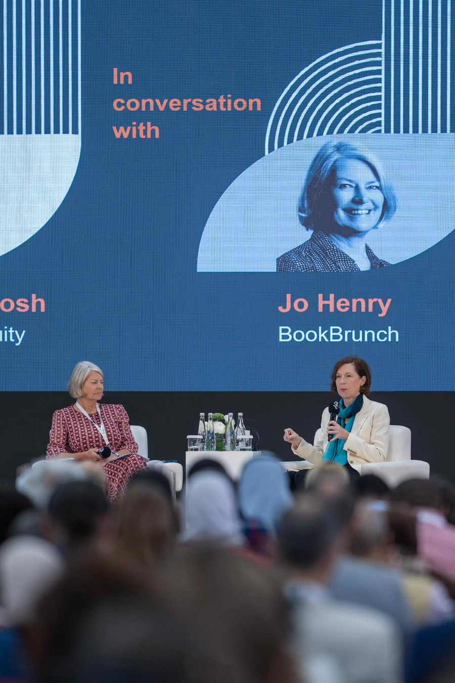 Jo Henry e Madeline McIntosh | © SIBF