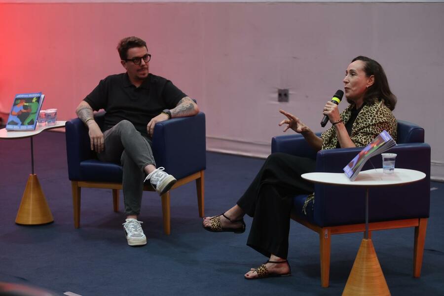 André Palme e Patricia Pugas, do Grupo Magalu | &copy; Francio de Holanda / PublishNews