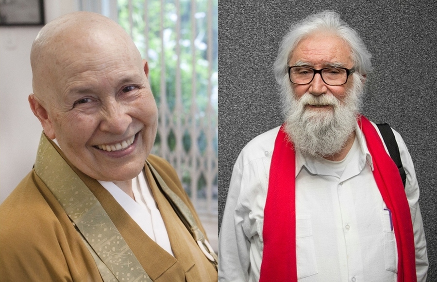 Monja Coen e Leonardo Boff &copy; Divulgação